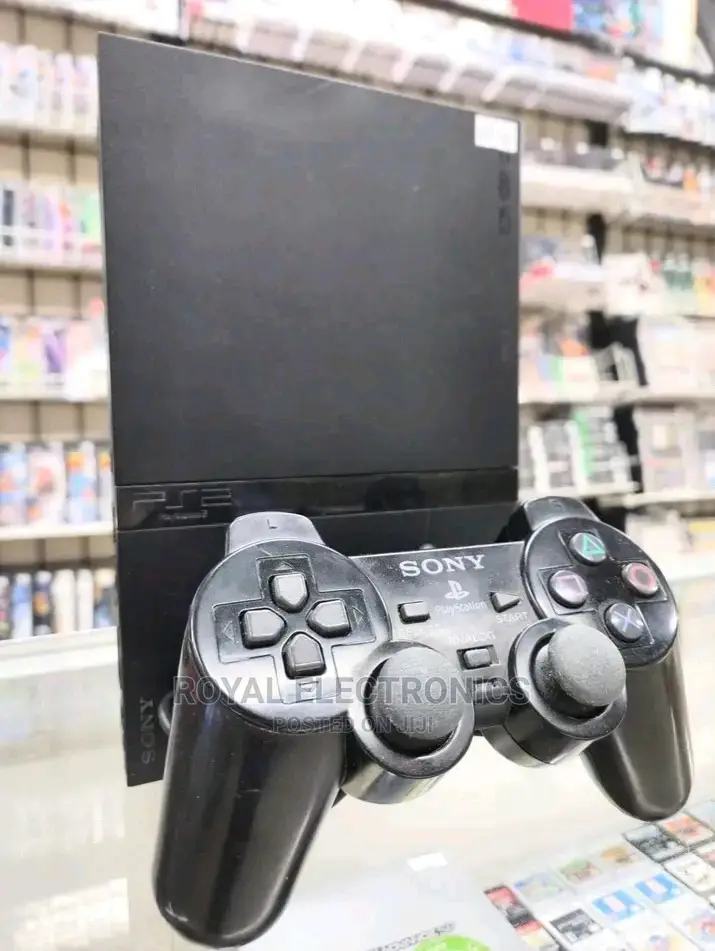 Quality Uk Used Ps2 With Pes23 + 10 Games And Pad