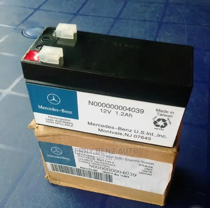 Auxiliary Battery Available in All Model of Mercedes Benz