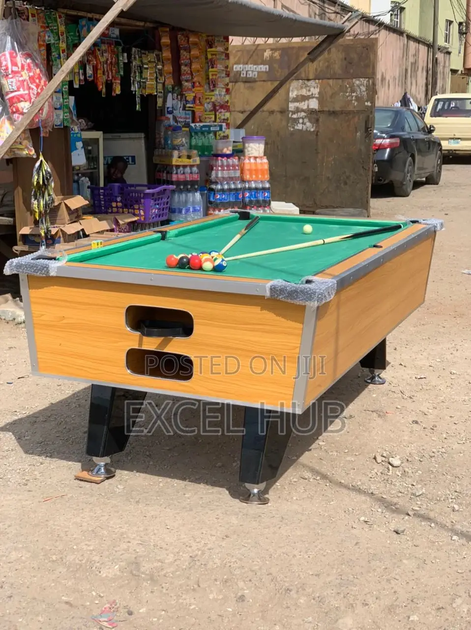 Locally Made Coin Table With Marble