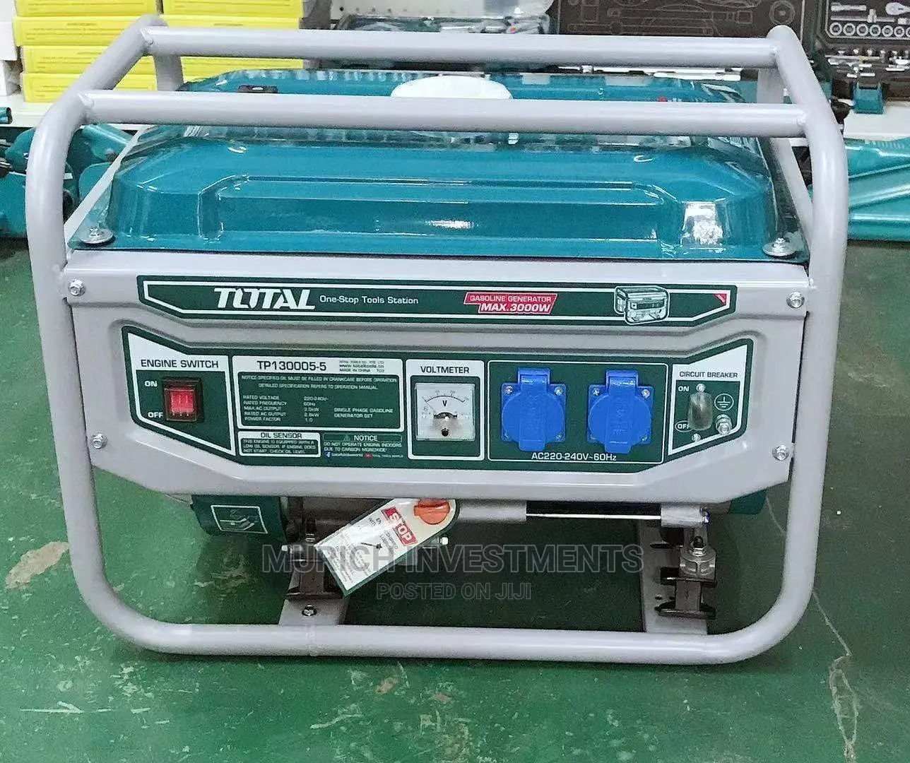 Total Gasoline Generator 3000W 7hp