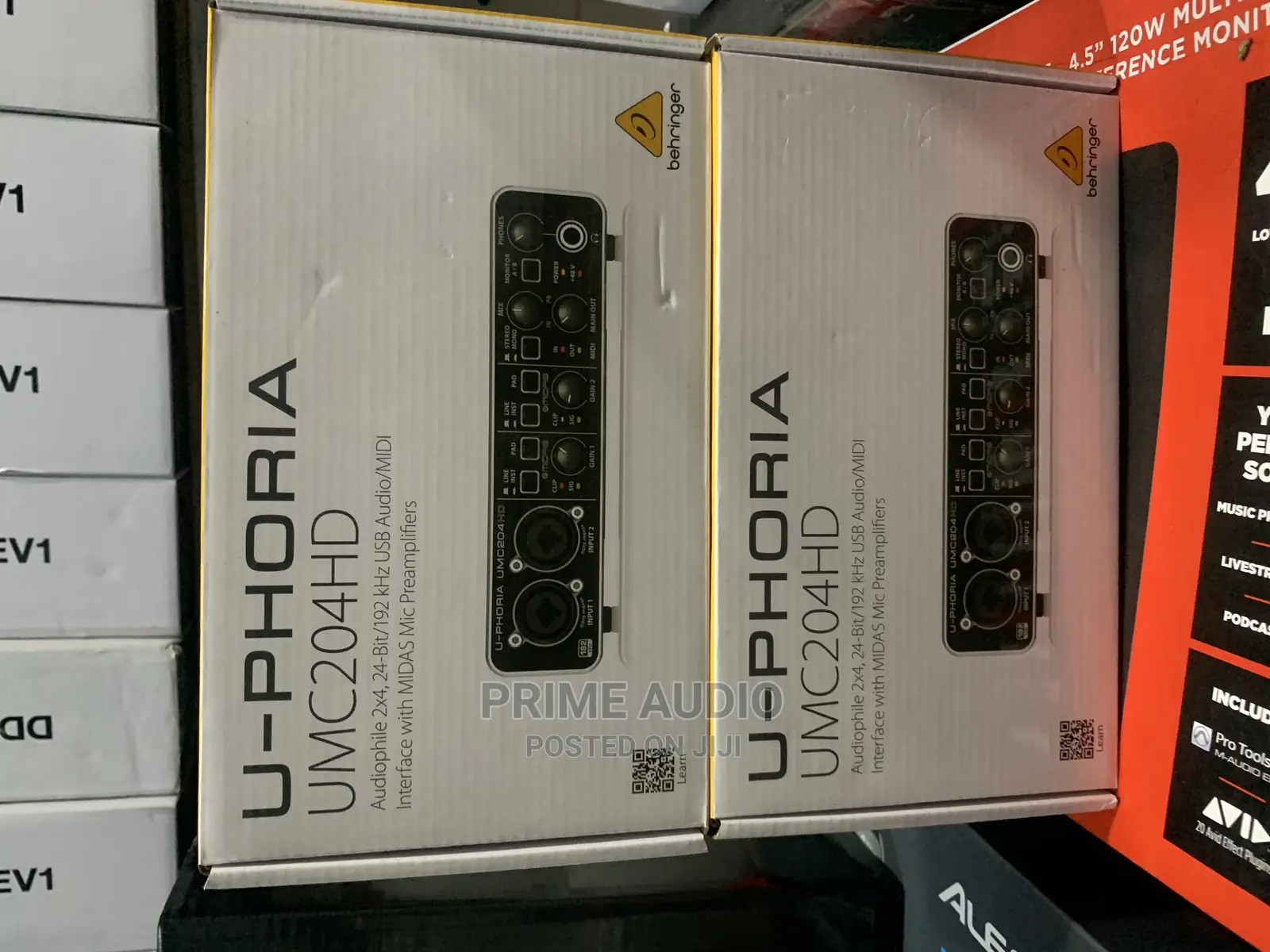 Behringer U-Phoria UMC204HD Soundcard