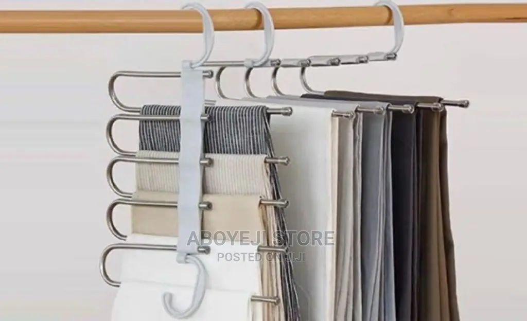 Foldable Hangers for Clothes Hanging 5in1