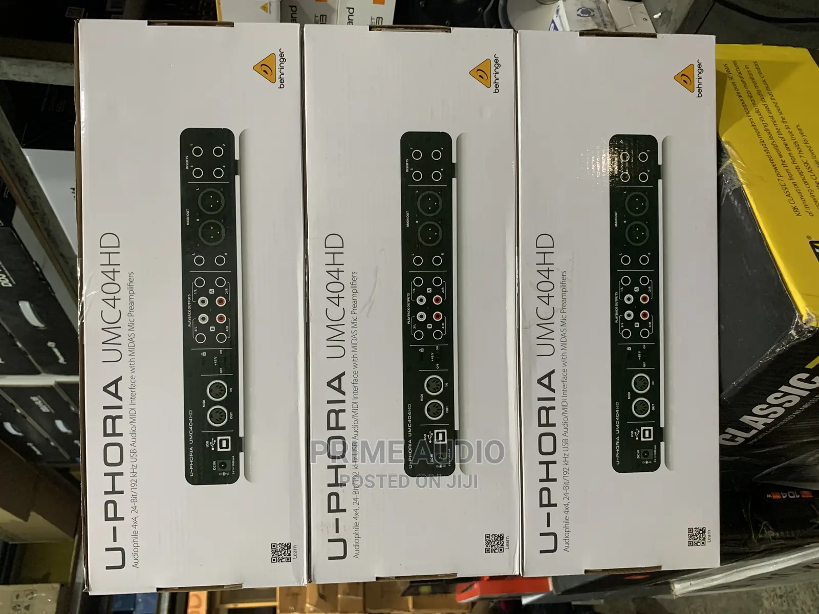 Behringer U-Phoria UMC404HD Soundcard
