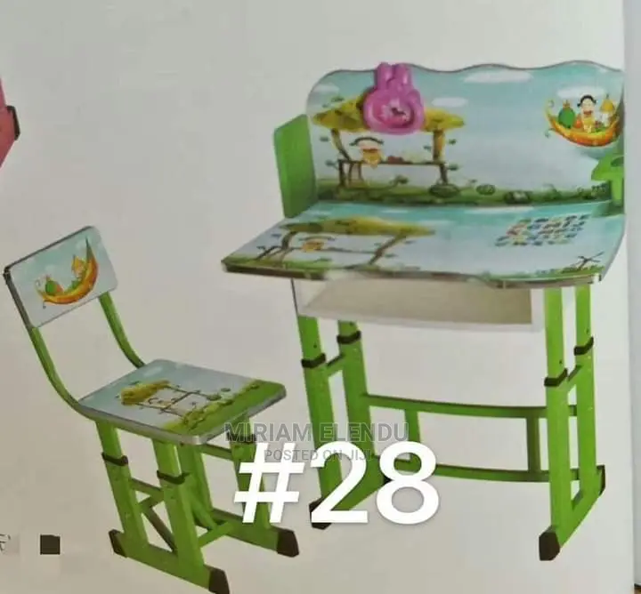 Kids Adjustable Studying/ Dinning Table And Chair Set