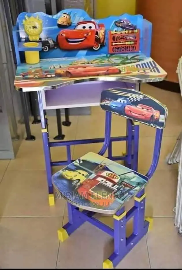 Kids Adjustable Studying/ Dinning Table And Chair Set