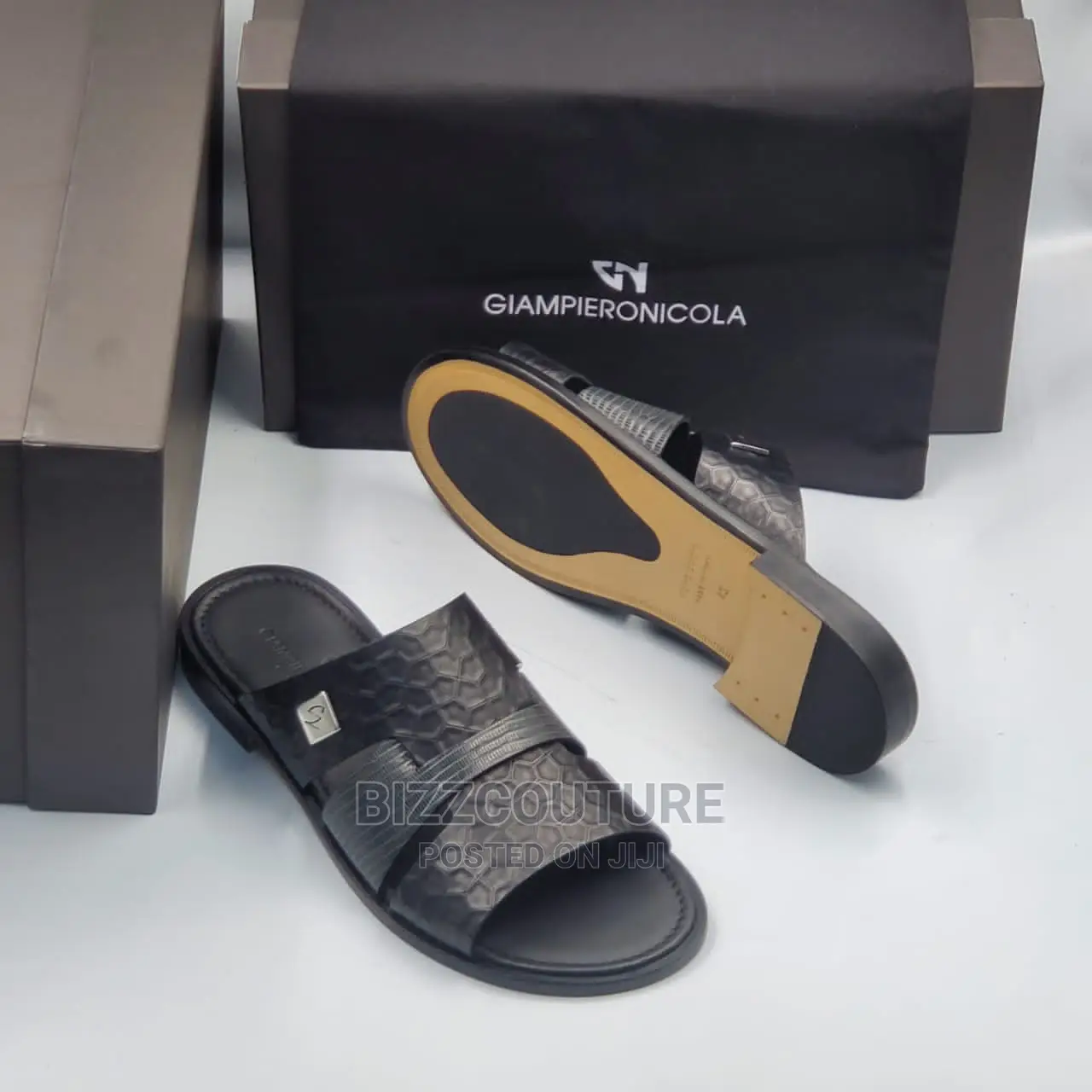 Original Italian GIAMPIERONICOLA Slippers Available in Store