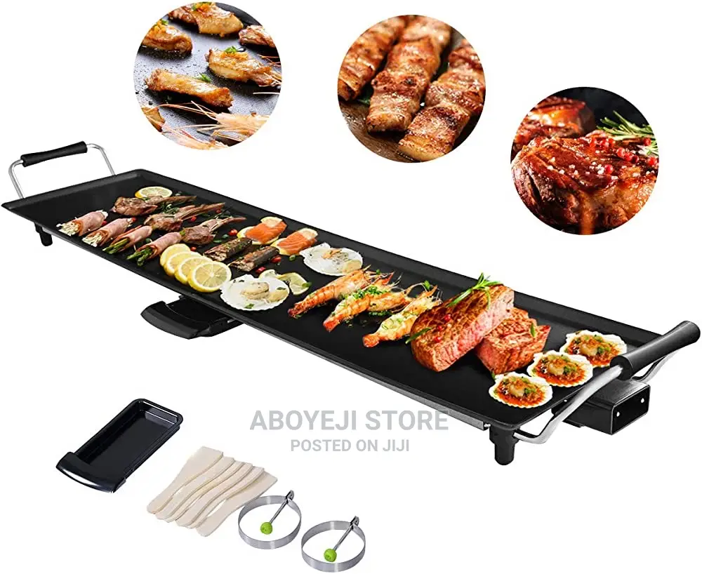 Electric BBQ Plate Grill and Roast