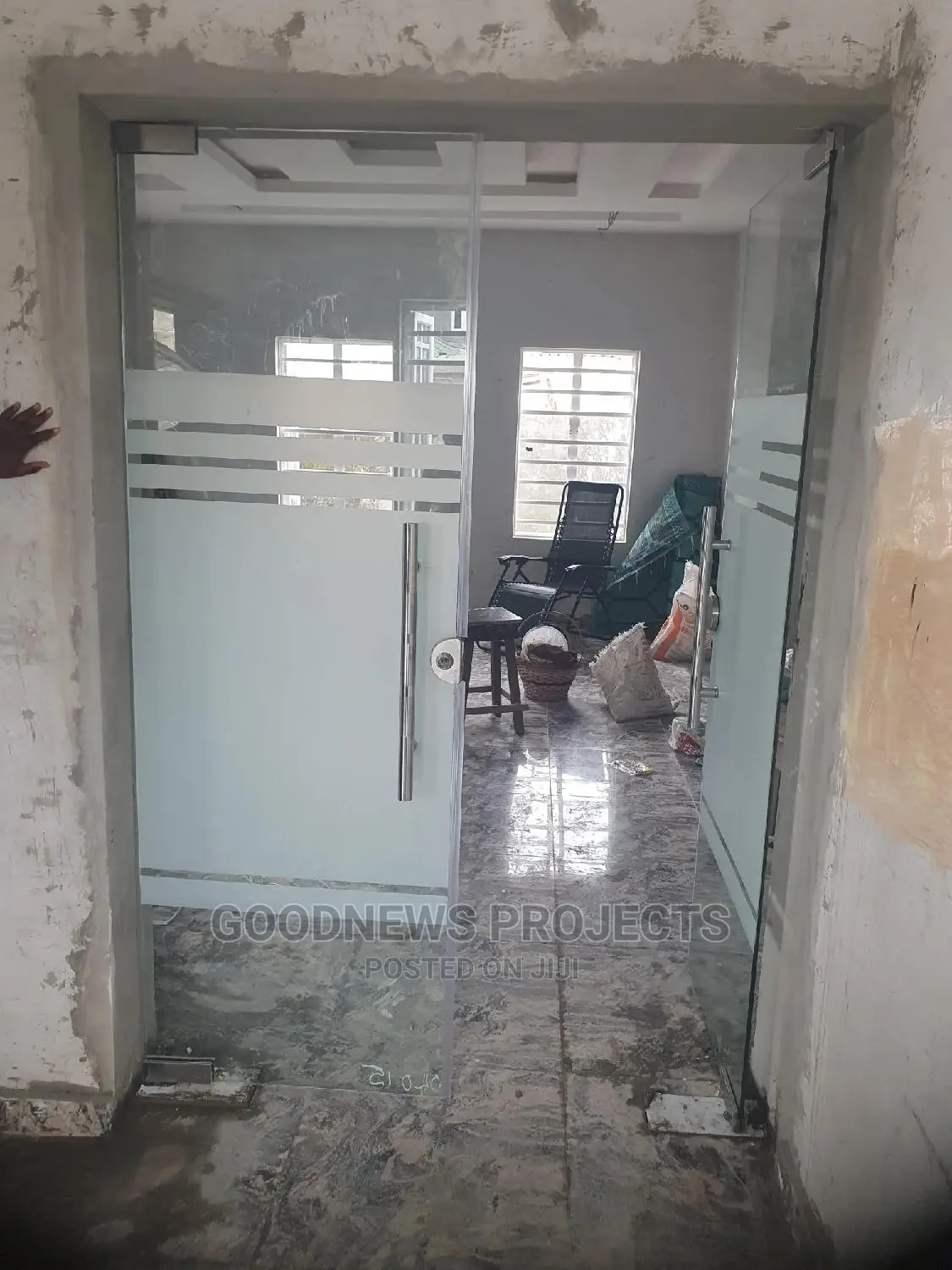 New Sitting Room Frameless Glass Door