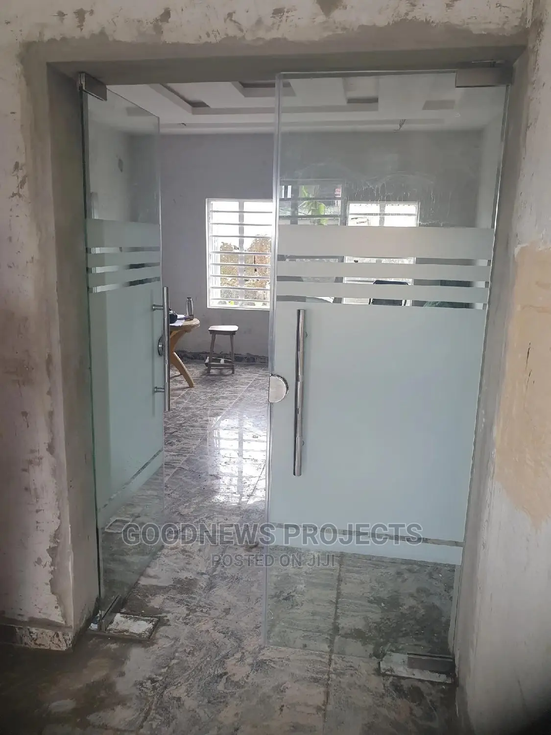 New Sitting Room Frameless Glass Door
