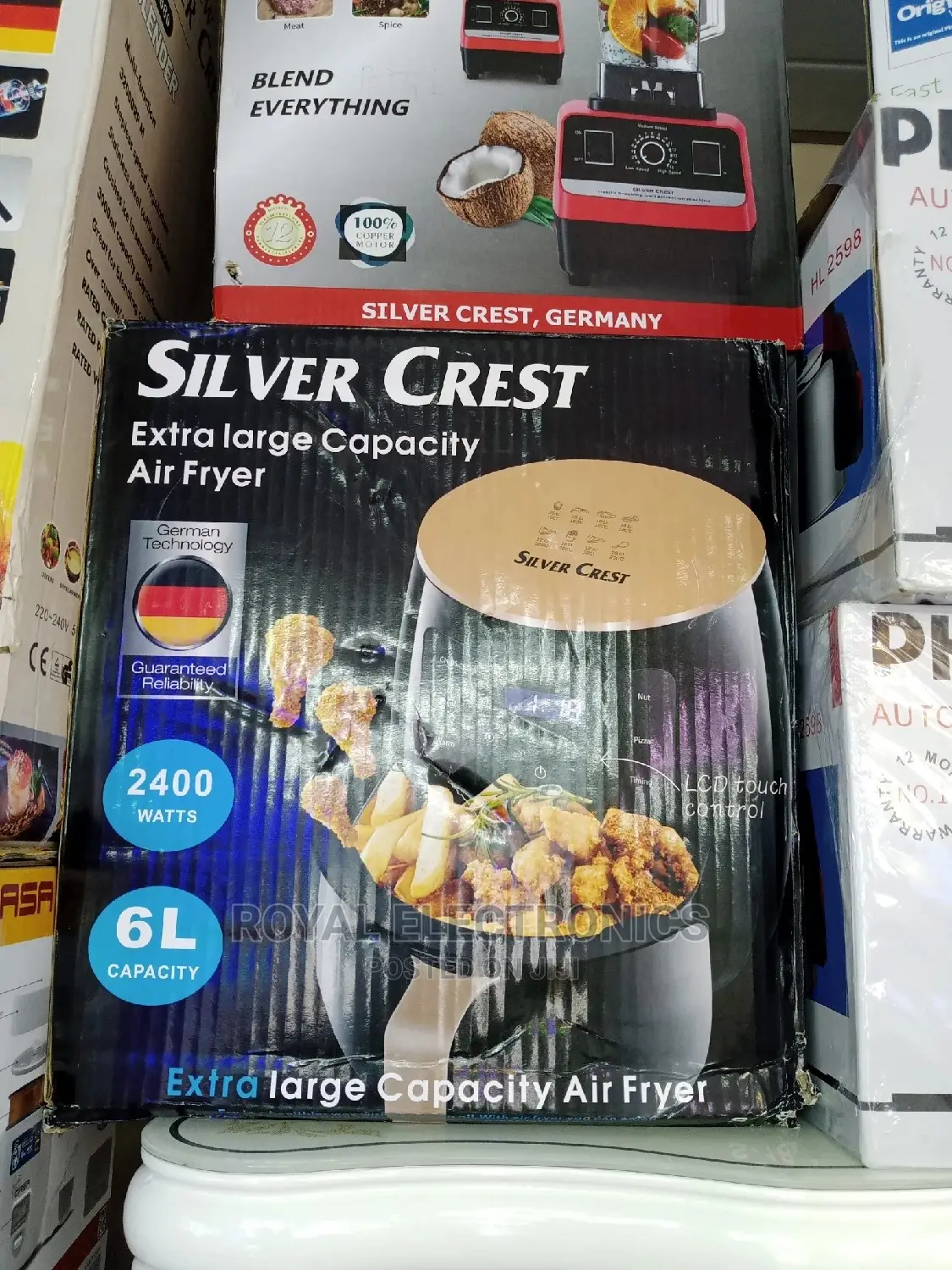 Authentic Silver Crest Air Fryer - 6l