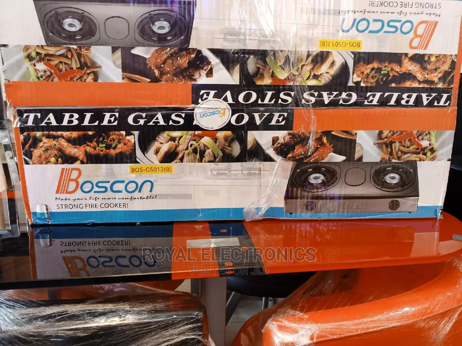 Very New BOSCON Stainless Table Top Gas Cooker