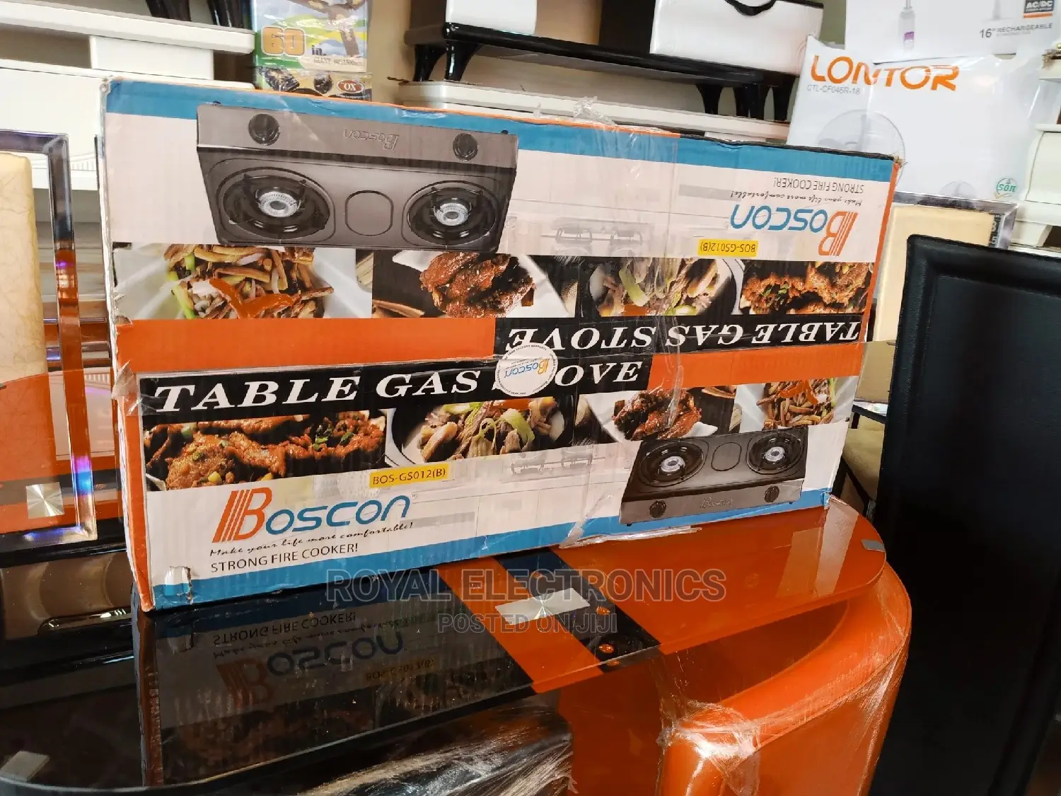 Great Quality BOSCON Stainless Table Top Gas Cooker