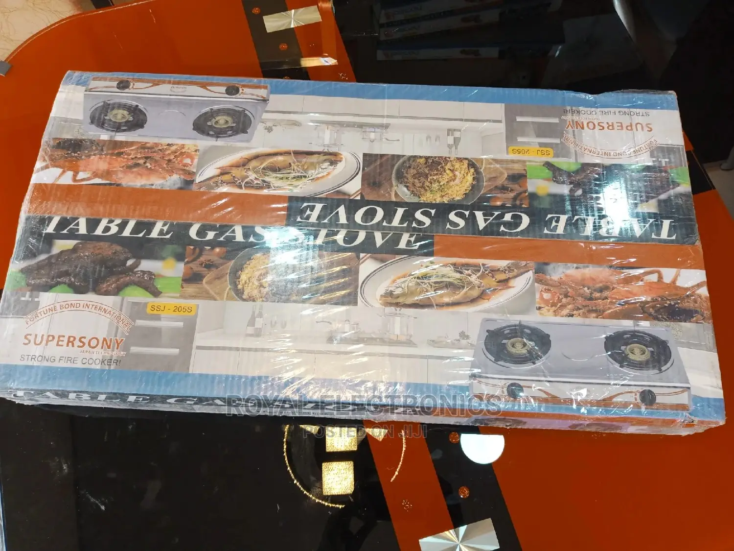 Just Released SUPER SONY Table Top Gas Cooker 2 Burners
