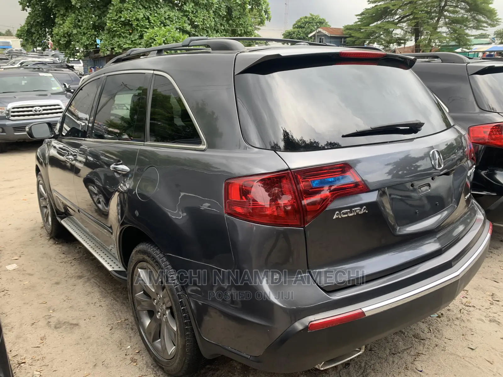 Acura MDX Technology Package SUV AWD (3.7L 6cyl 6A) 2012 Gray