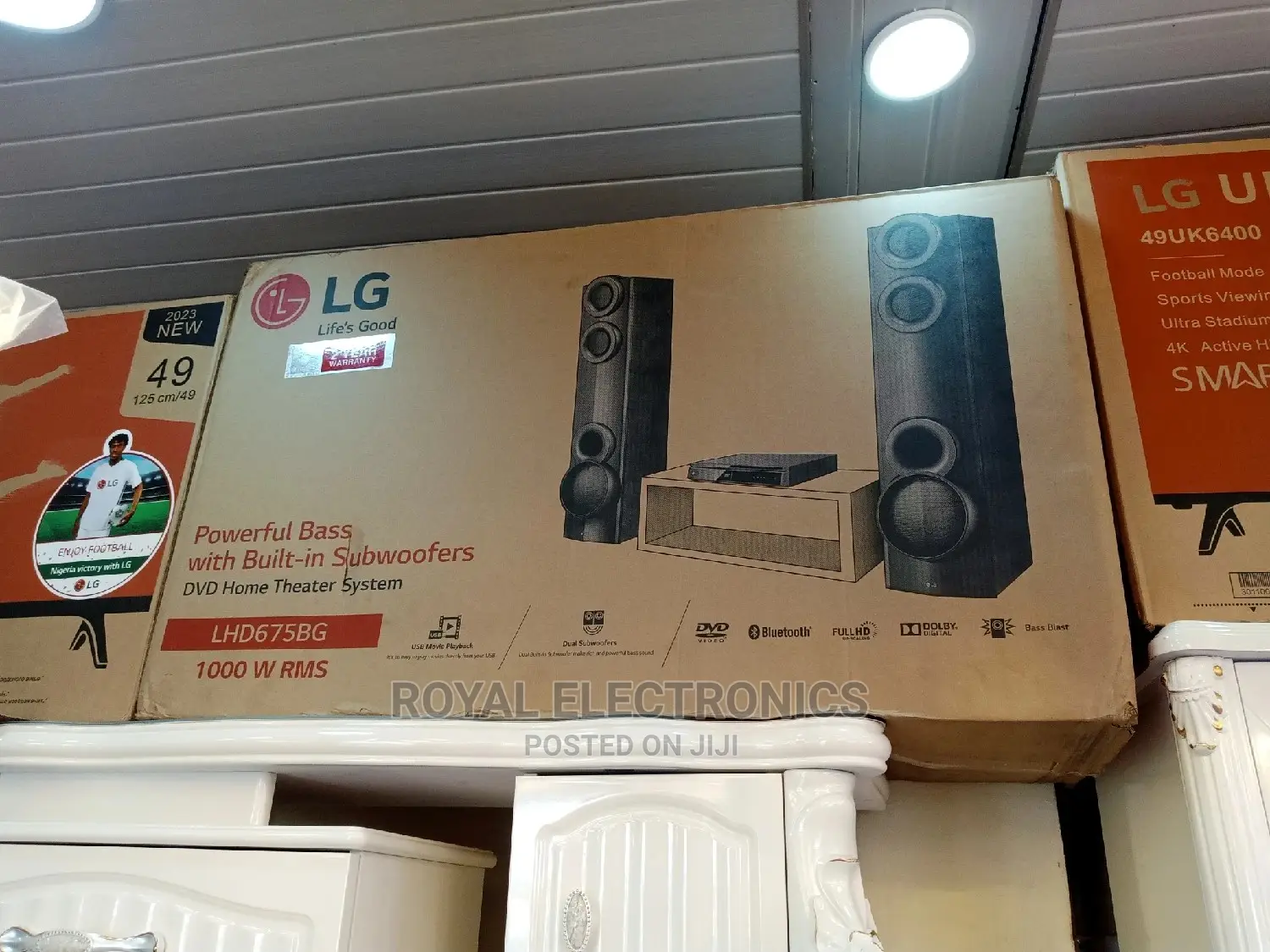 Lg 1000w Bodyguard Dvd Home Theatre System | Aud-675lhd