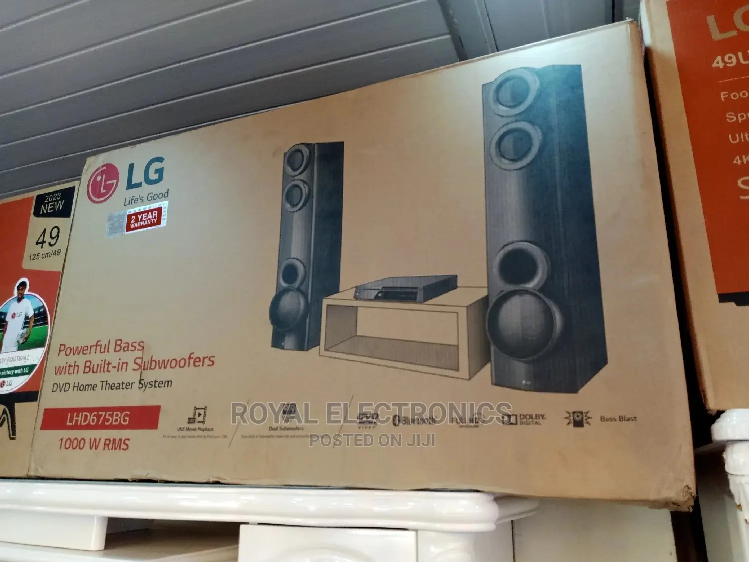 Brand New Lg 1000w Bodyguard Home Theatre System