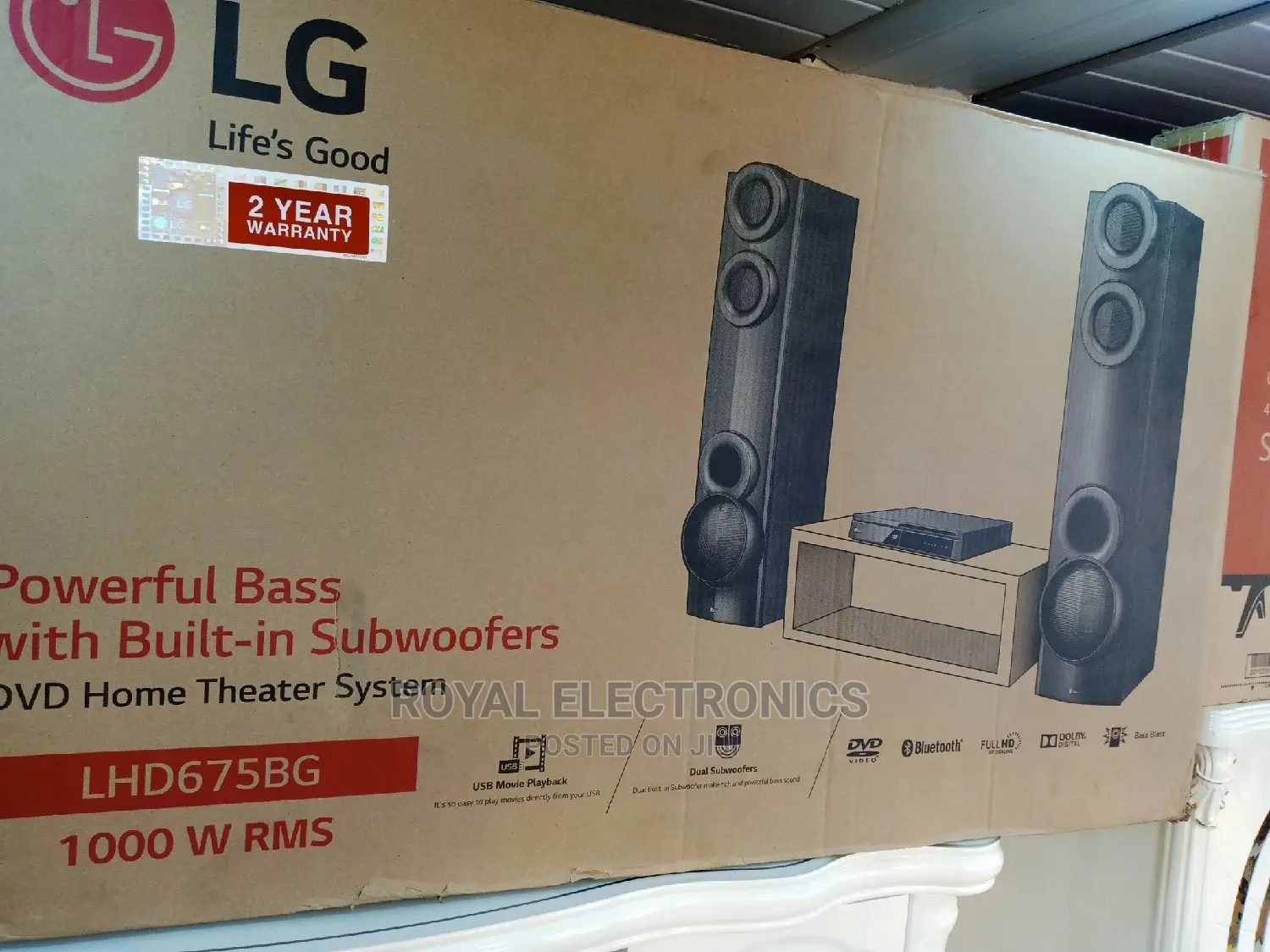 Great Quality Lg 1000w Bodyguard Home Theatre System