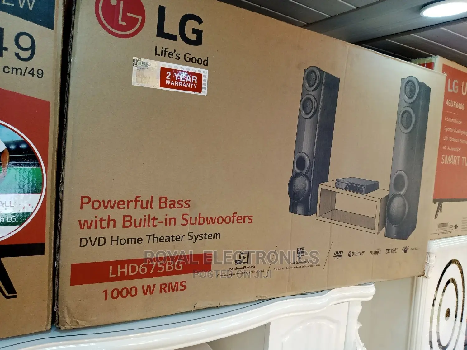 Premium Quality Lg 1000w Bodyguard Home Theatre System