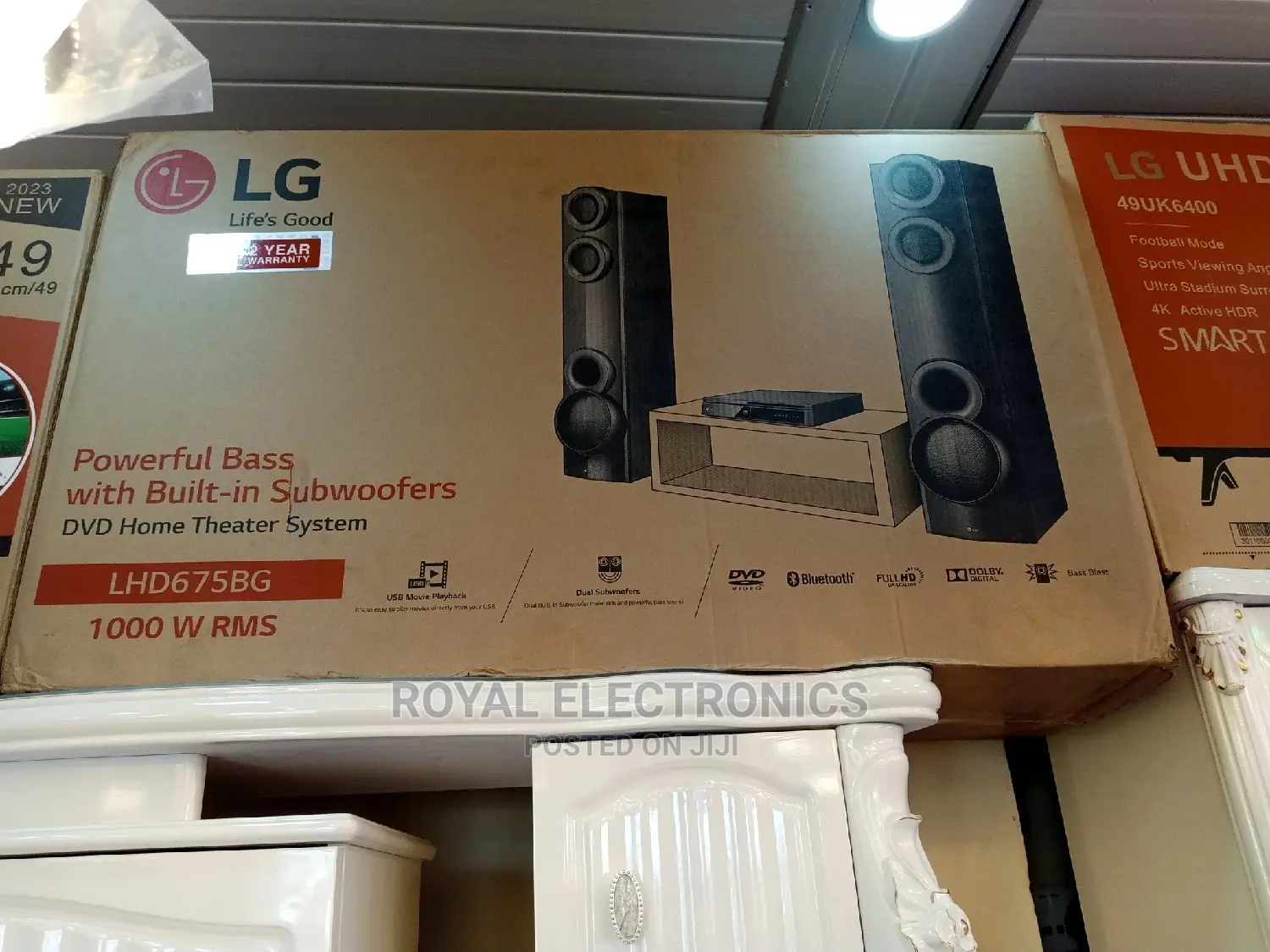 World Class Lg 1000w Bodyguard Home Theatre System