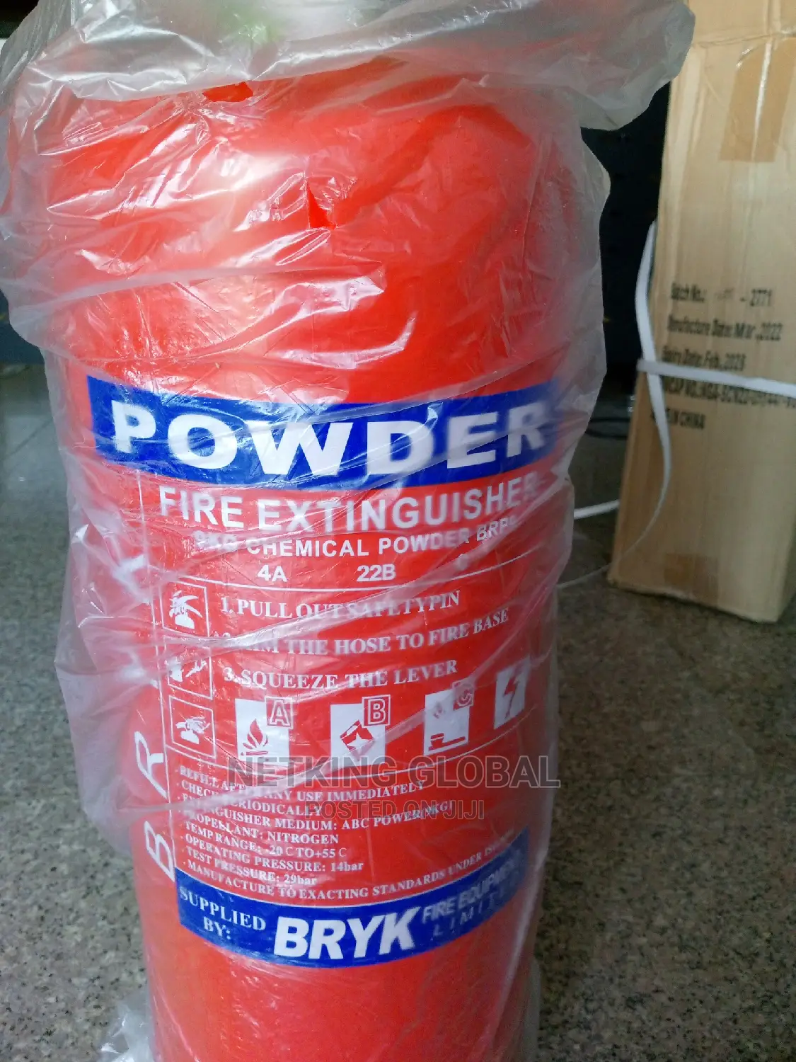 Bryk Fire Extinguisher 9kg DCP