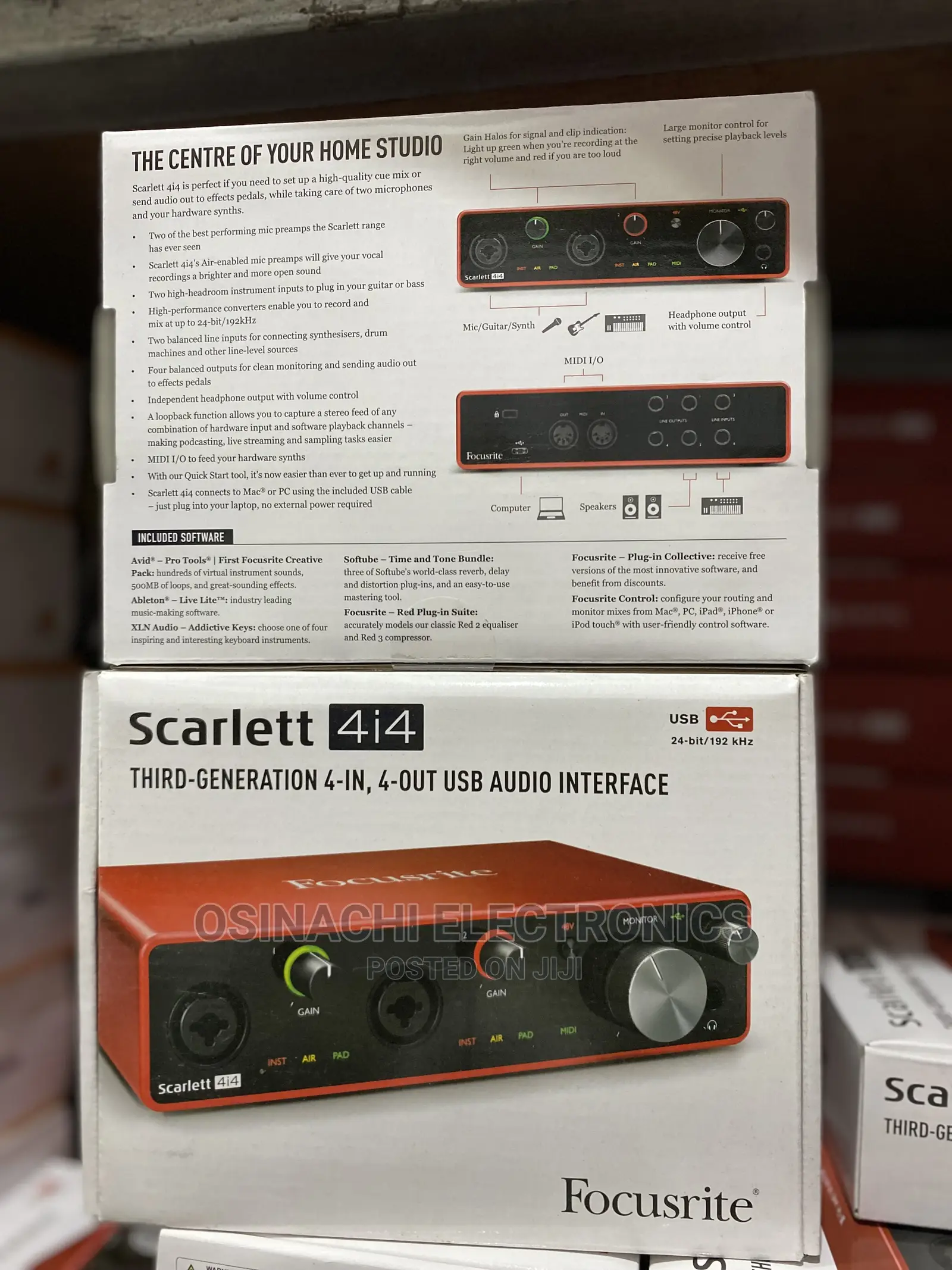 Focusrite Scarllet 4i4