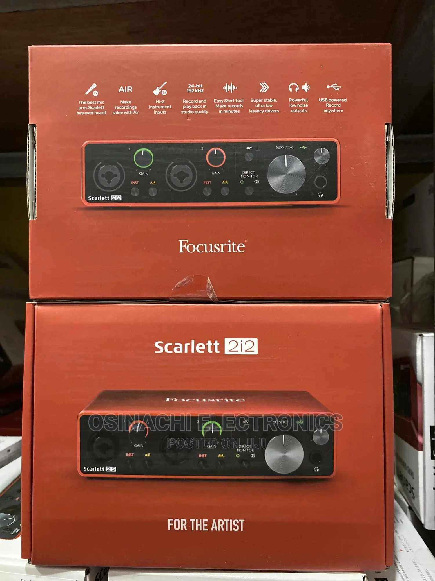 Focusrite Scarllet 2i2
