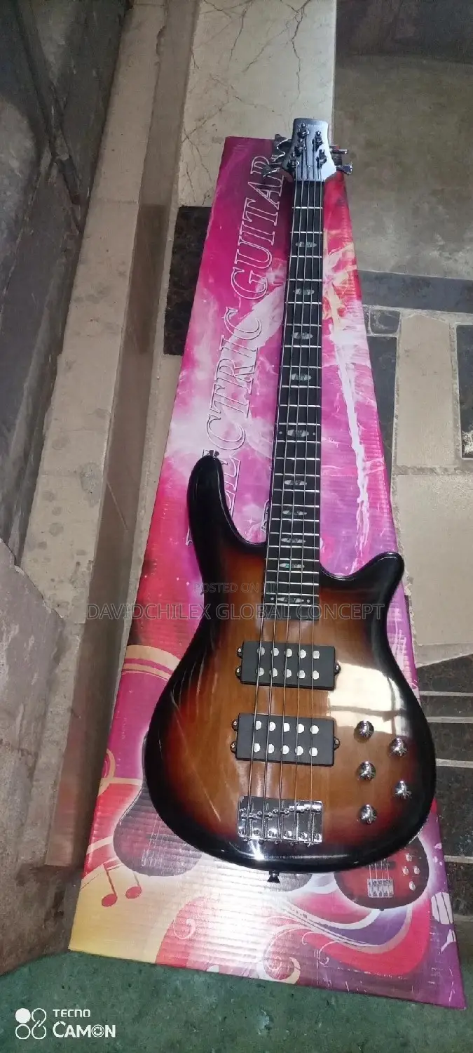 Wellsound 5 Strings Active Bass Guitar