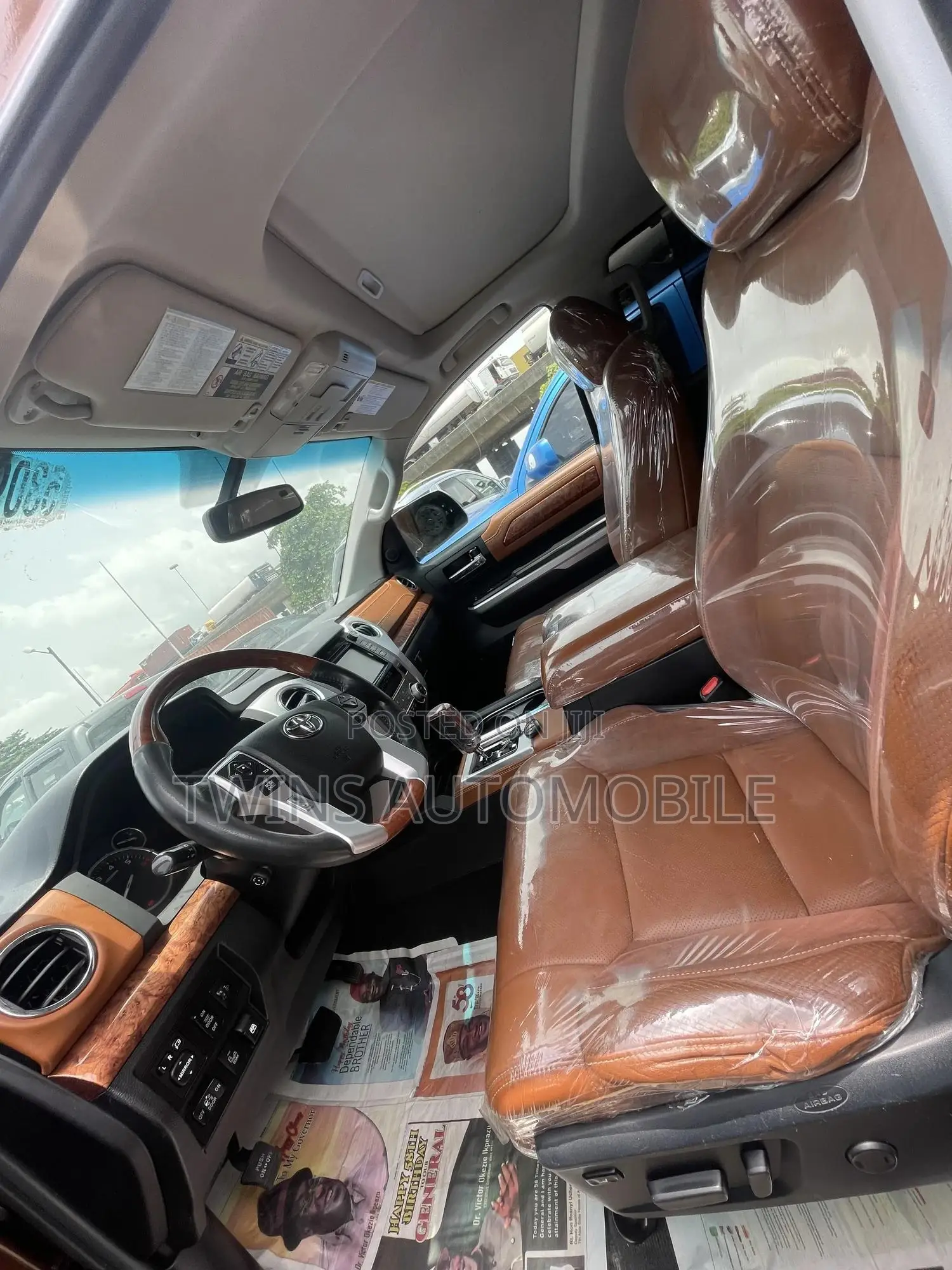 Toyota Tundra 2017 Brown