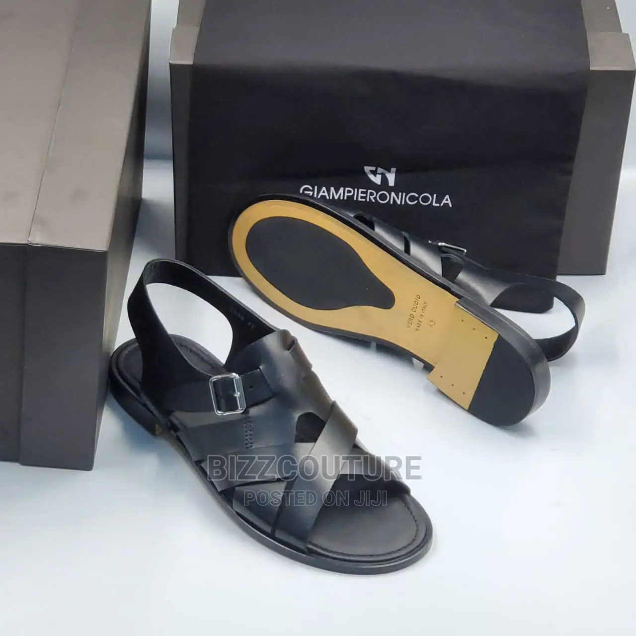 Original Italian GIAMPIERONICOLA Sandals Available in Store