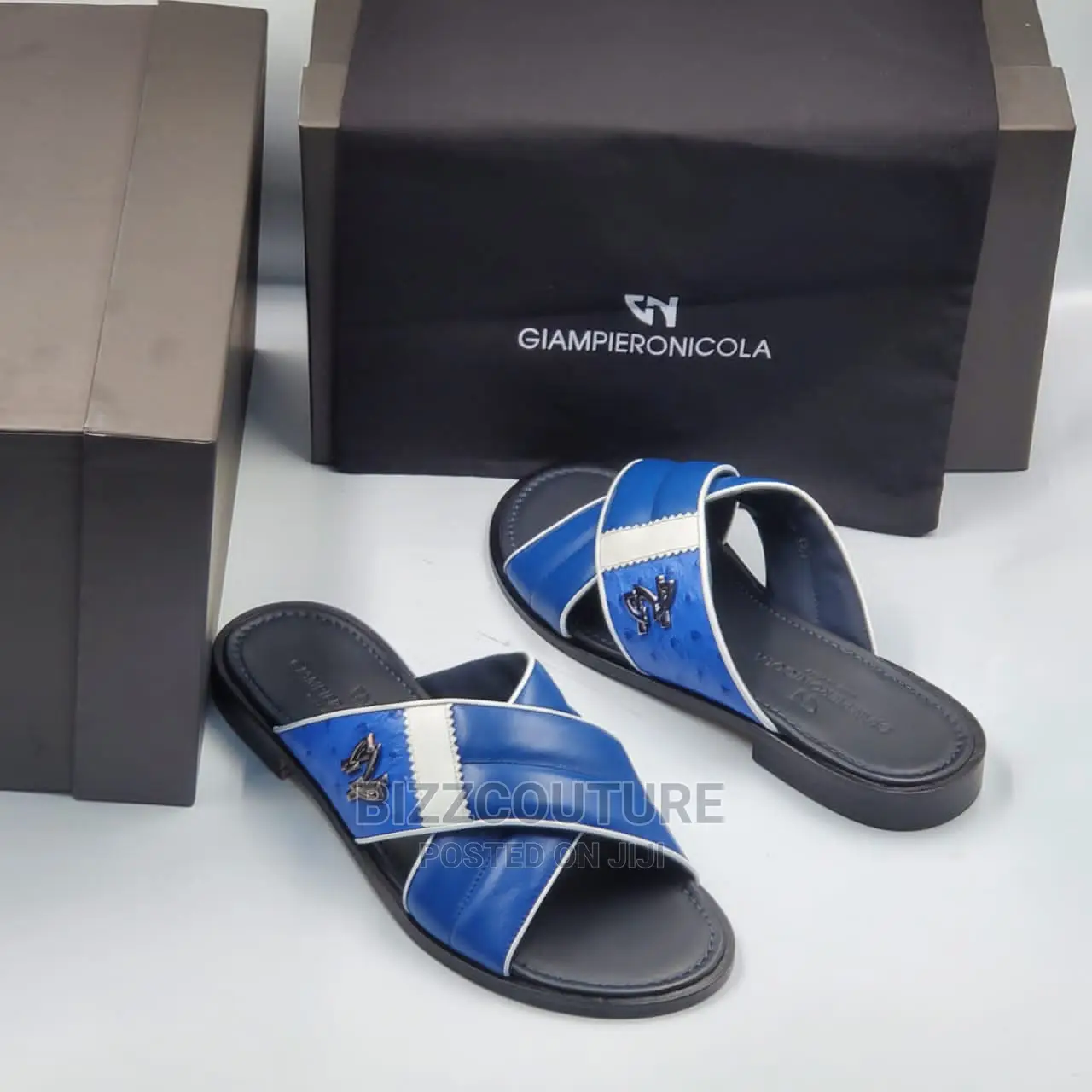 Original Italian GIAMPIERONICOLA Slippers Available in Store