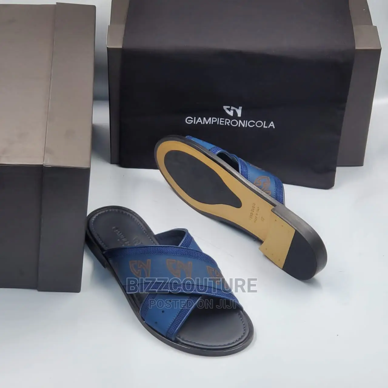 Original Italian GIAMPIERONICOLA Slippers Available in Store