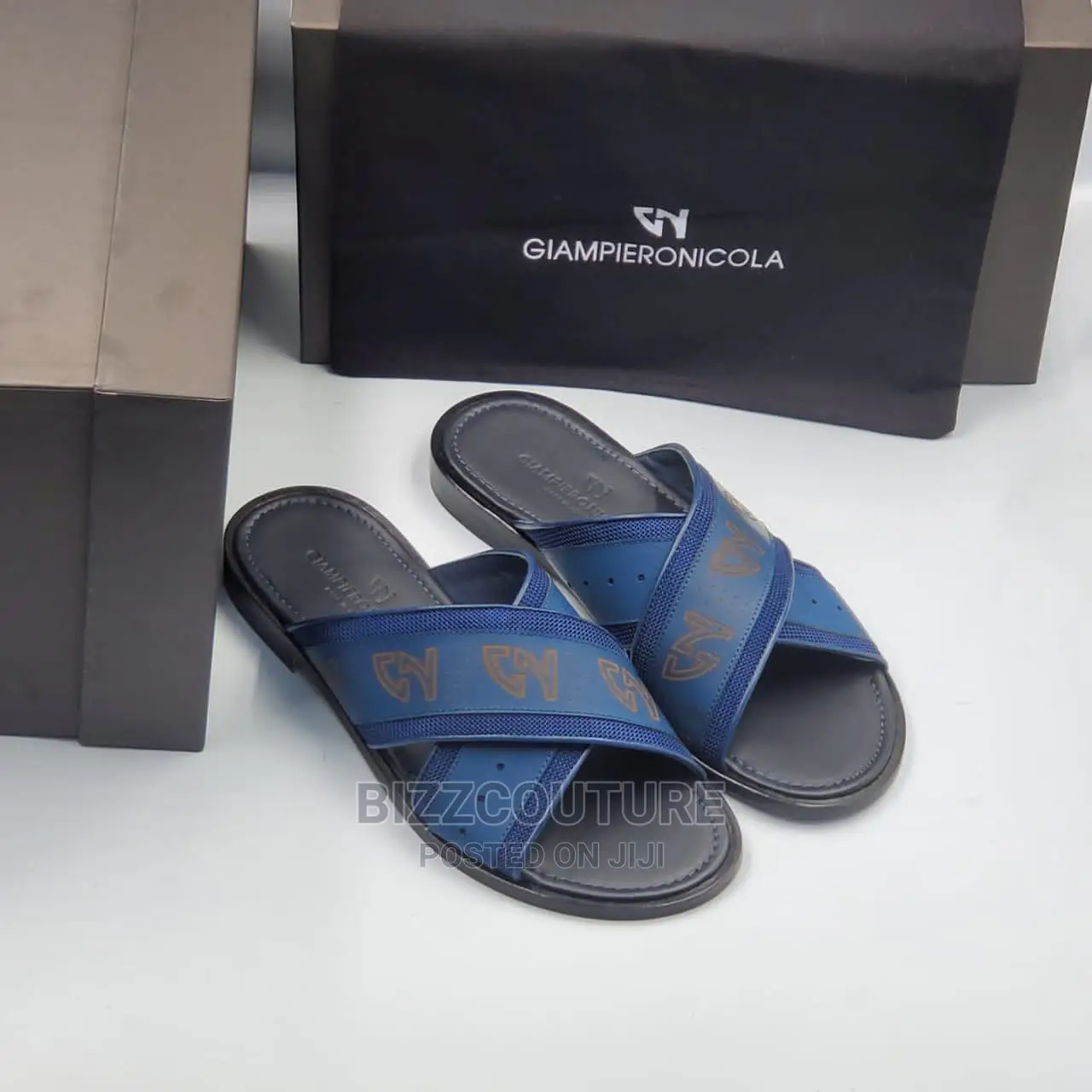 Original Italian GIAMPIERONICOLA Slippers Available in Store