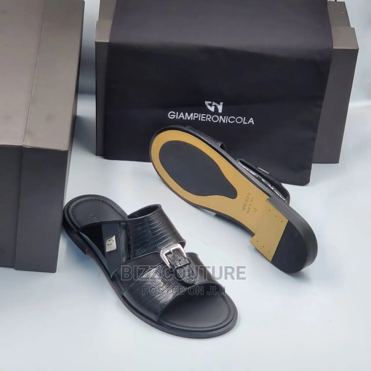 Original Italian GIAMPIERONICOLA Slippers Available in Store