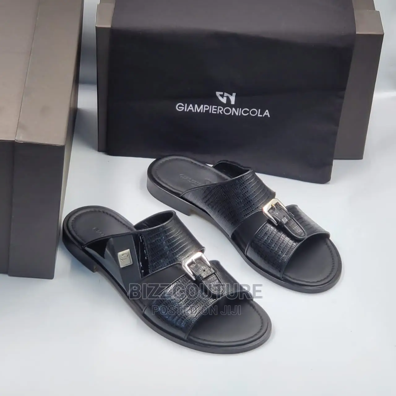 Original Italian GIAMPIERONICOLA Slippers Available in Store