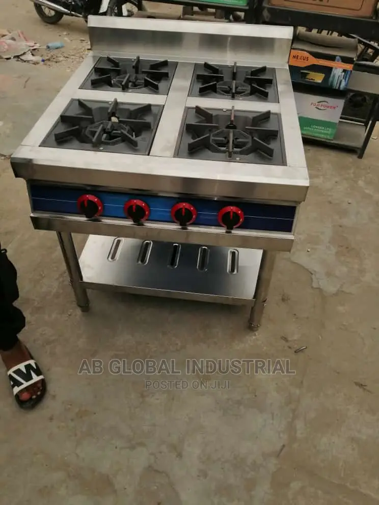 Industrial 4 Burner Cooker
