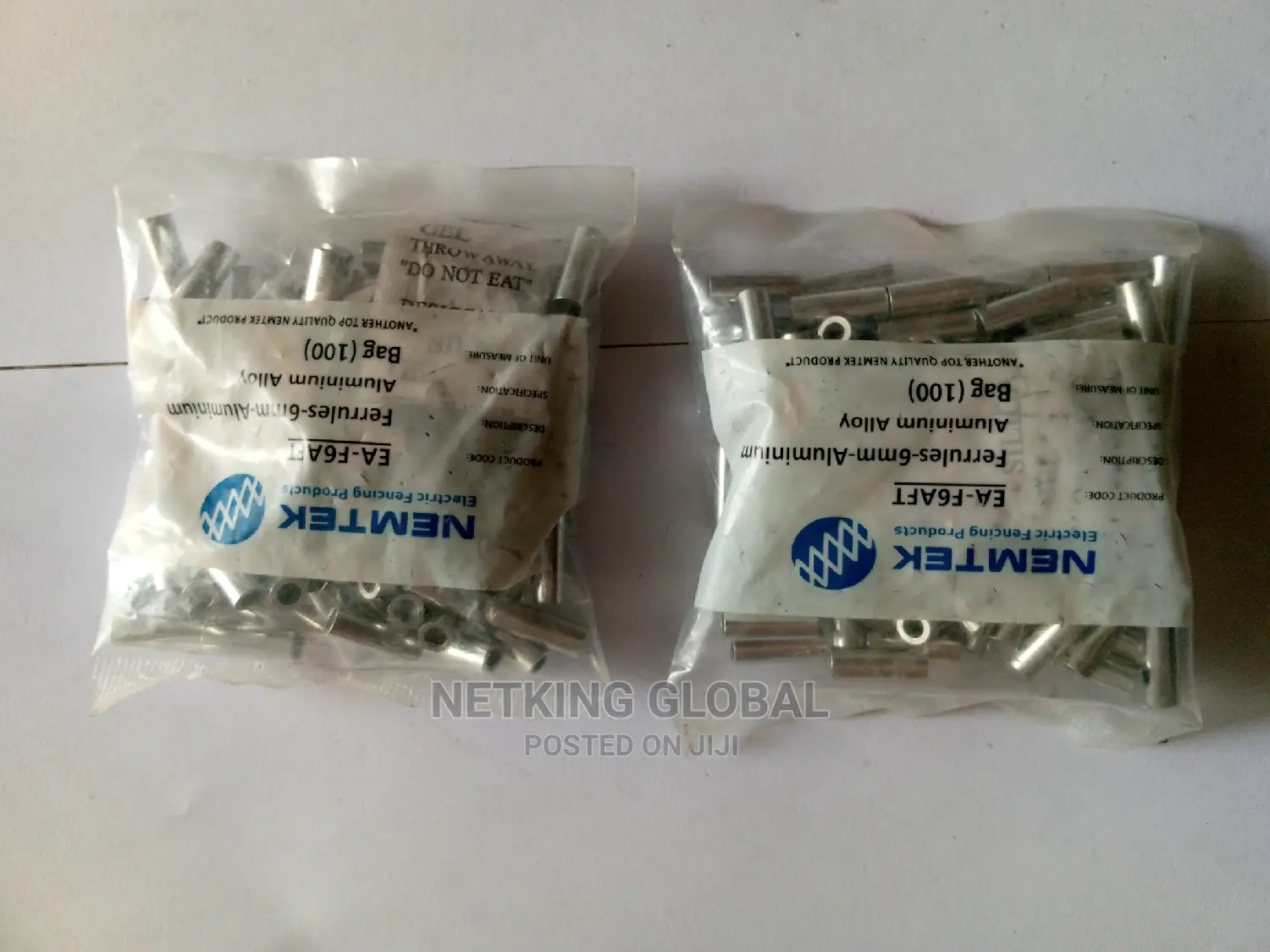 Nemtek Ferrules for Joining Electric Fence Wires -Pack of 20