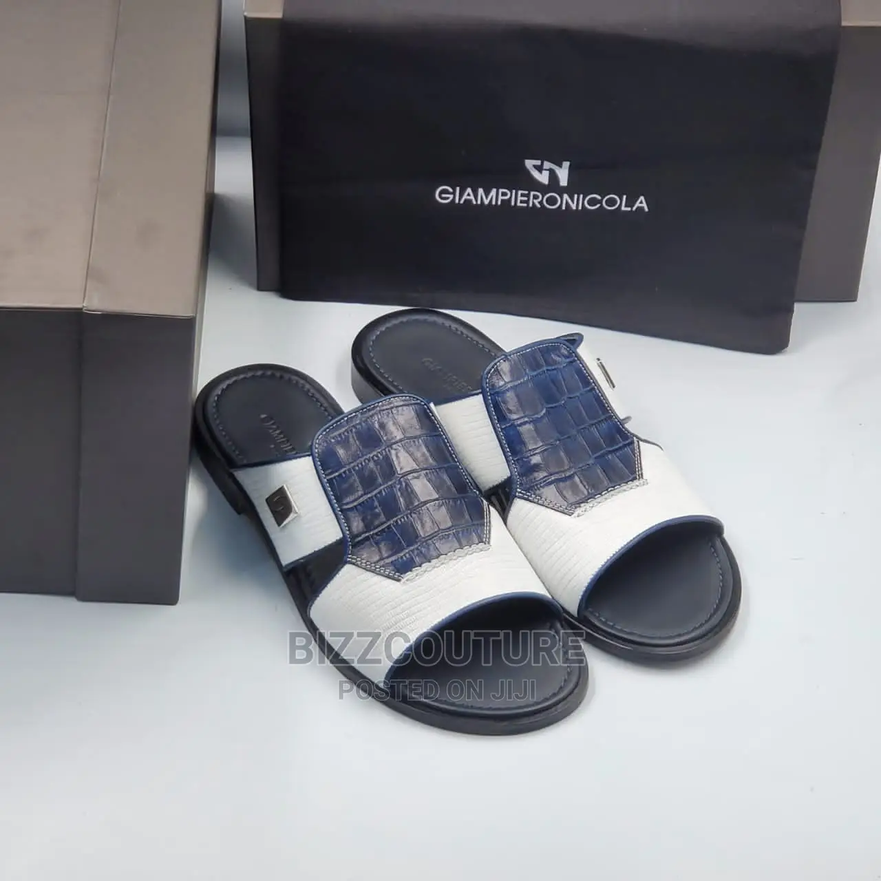 Original Italian GIAMPIERONICOLA Slippers Available in Store