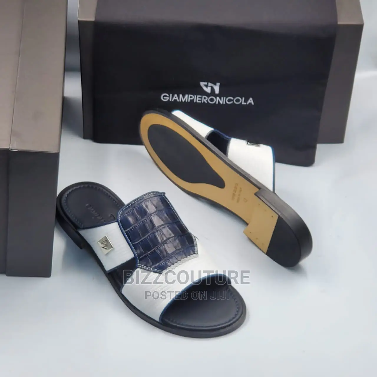 Original Italian GIAMPIERONICOLA Slippers Available in Store