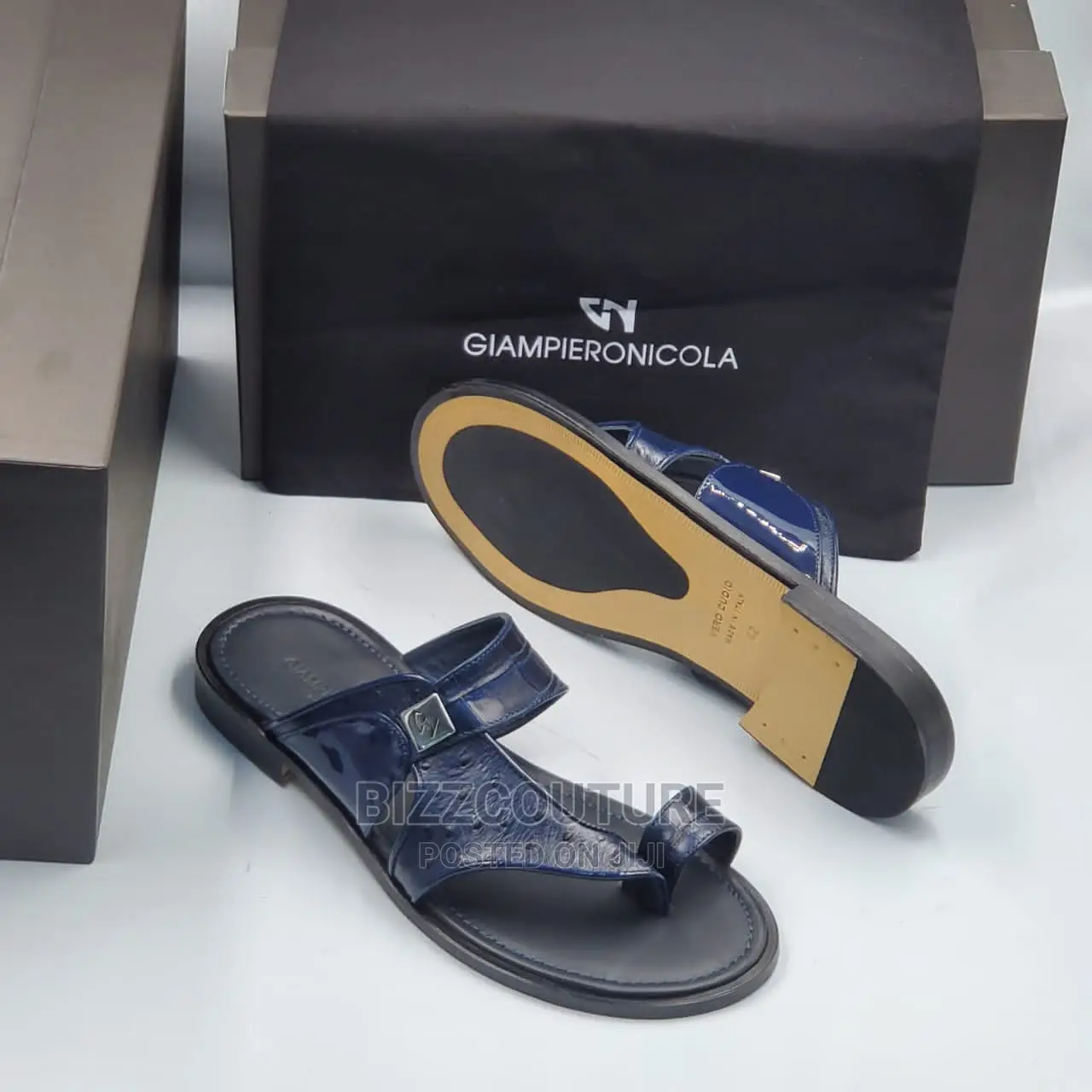 Original Italian GIAMPIERONICOLA Slippers Available in Store