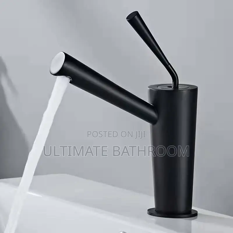 Joystick Control Black Basin Mixer Tap Available In Colours