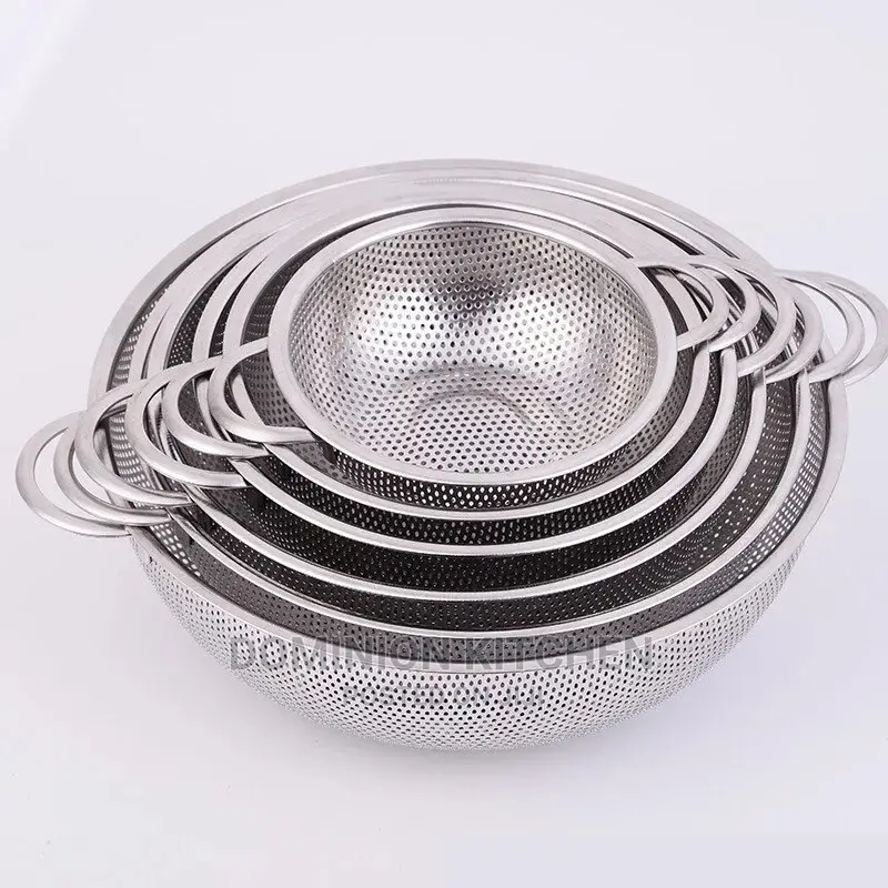 Stainless Steel Round Basket(6pcs)