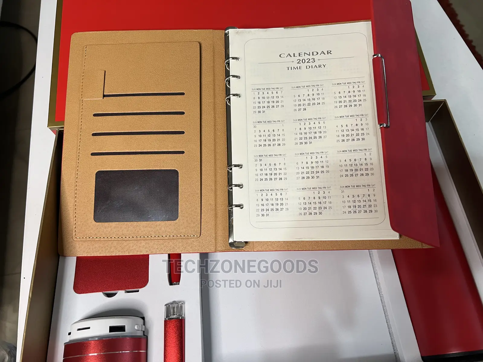 6pcs Corporate Gift Set With Binder Notebook