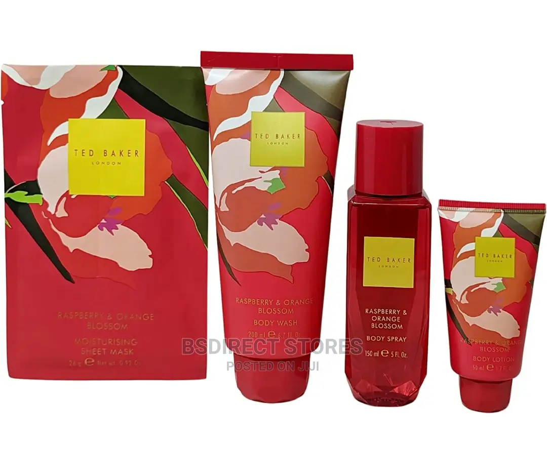 Ted Baker Beauty Vanity Case- Travel in Style Spa Body Set