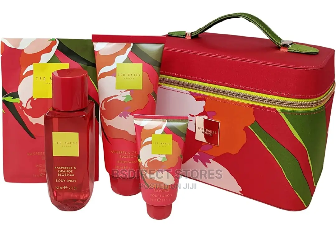 Ted Baker Beauty Vanity Case- Travel in Style Spa Body Set