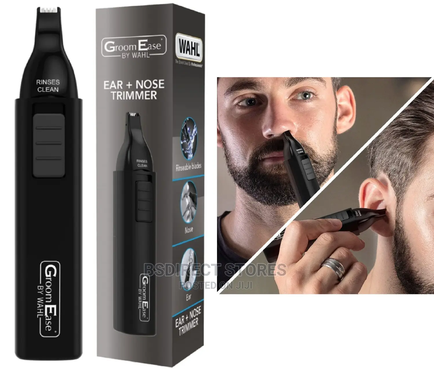 Wahl Groomease Ear and Nose Pocket- Sized Trimmer Trimmer