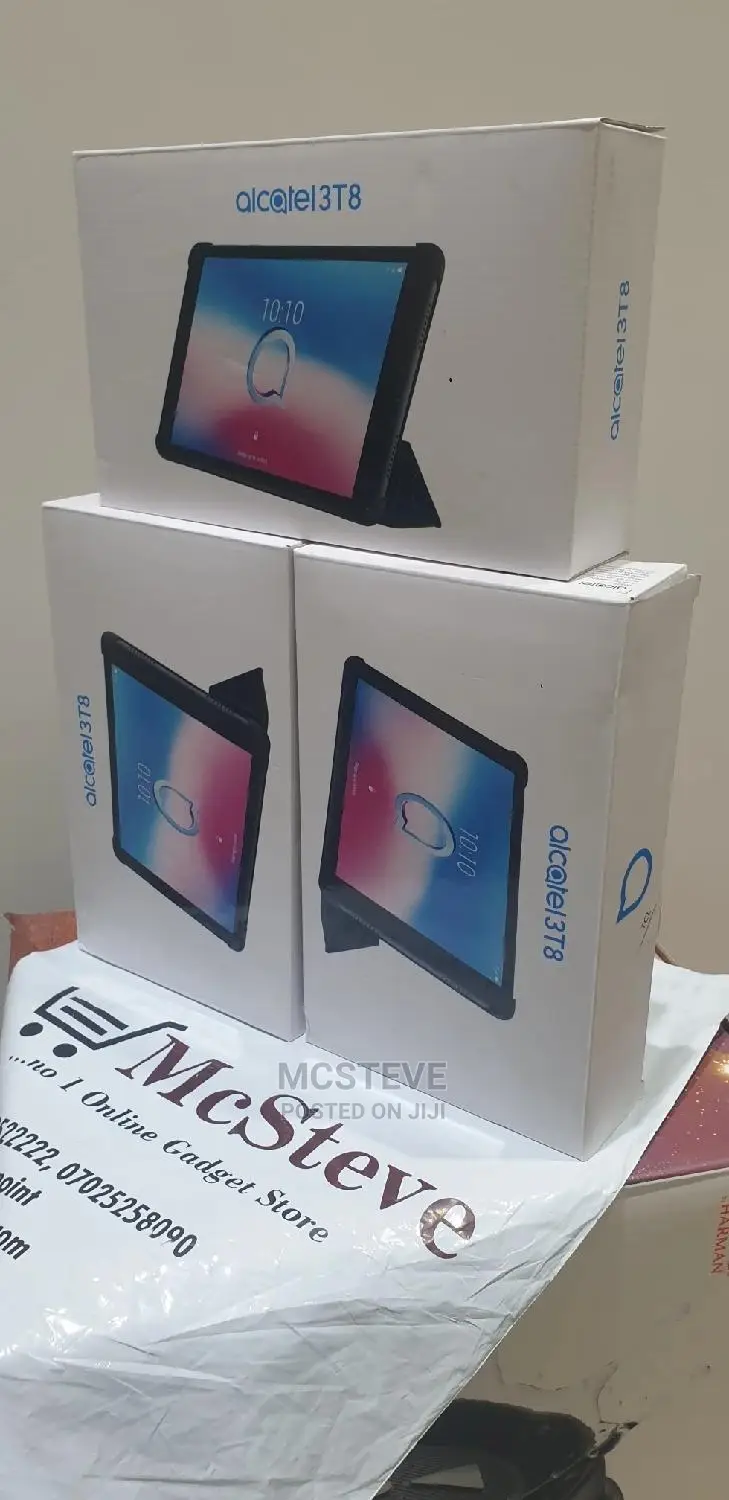 New Alcatel 3T 8 32 GB Black