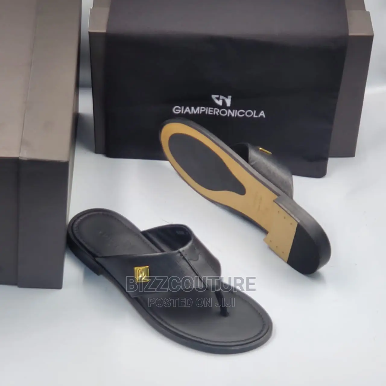 Original Italian GIAMPIERONICOLA Slippers Available in Store
