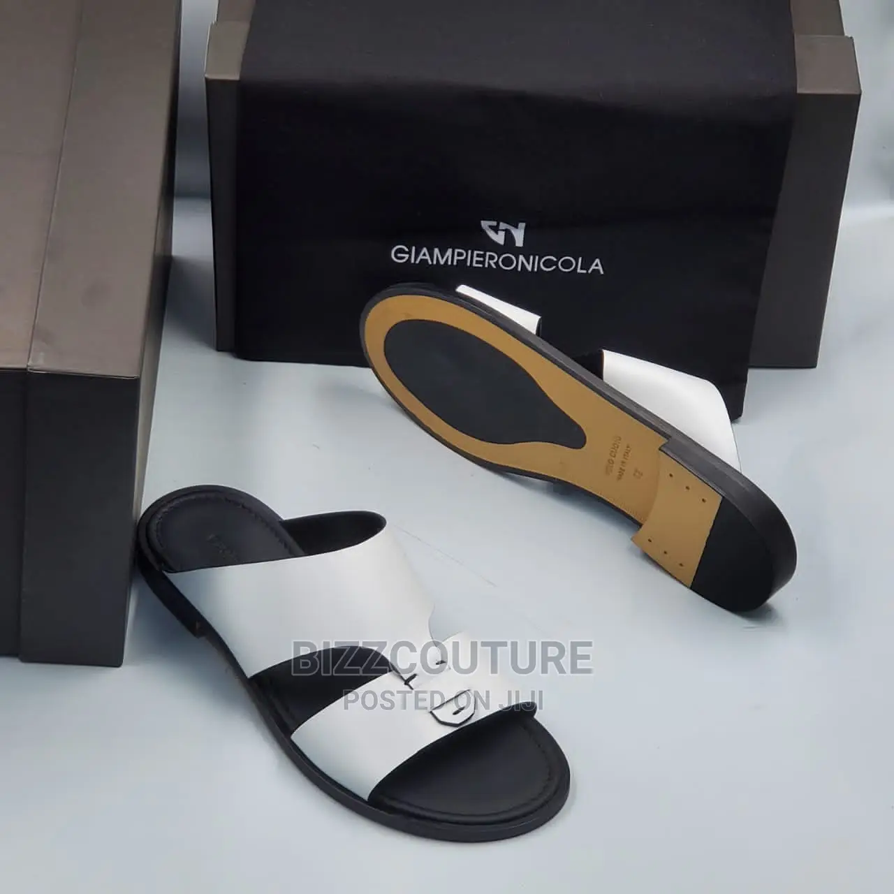 Original Italian GIAMPIERONICOLA Slippers Available in Store