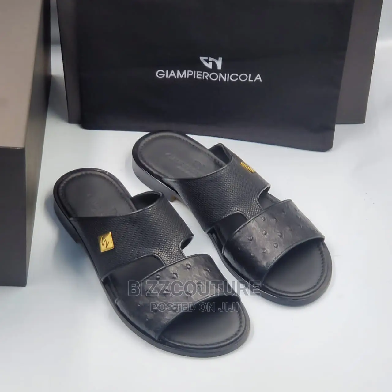 Original Italian GIAMPIERONICOLA Slippers Available in Store