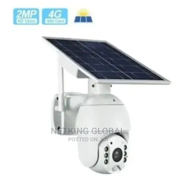 Solar Powered CCTV 4G Simcard Intelligent Rotational Camera